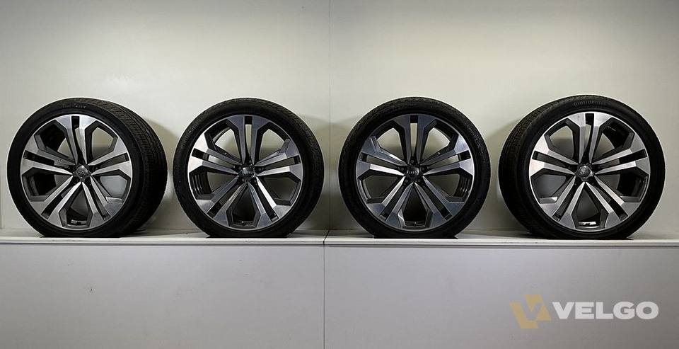 AUDI RSQ8 SQ8 Q8 Q7 SQ7 ETRON SET VELGEN + ALL SEASON BANDEN 22 INCH — foto 6