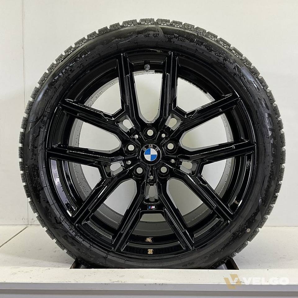 NIEUW BMW 4 SERIE I4 G26 BREEDSET VELGEN + WINTERBANDEN 19 INCH ORIG. 859M * — foto 5