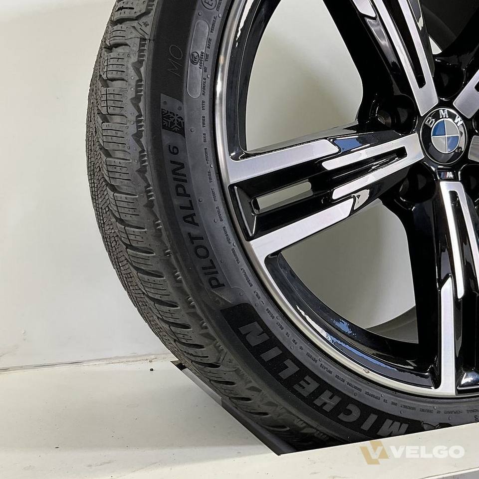NIEUW BMW 2, 3 EN 4 SERIE BREEDSET VELGEN + WINTERBANDEN 18 INCH ORIG. 848M * — foto 5