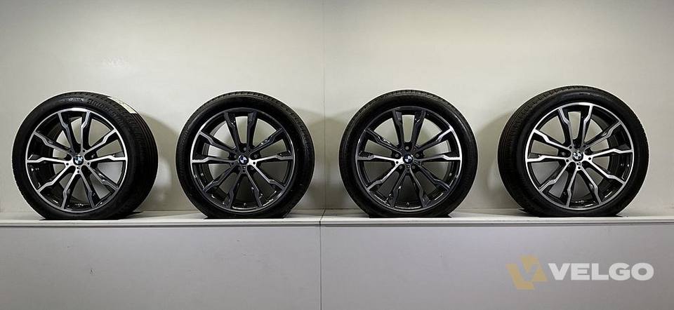 BMW X3 G01 X4 G02 BREEDSET VELGEN + ZOMERBANDEN 20 INCH ORIG. 699M — foto 11