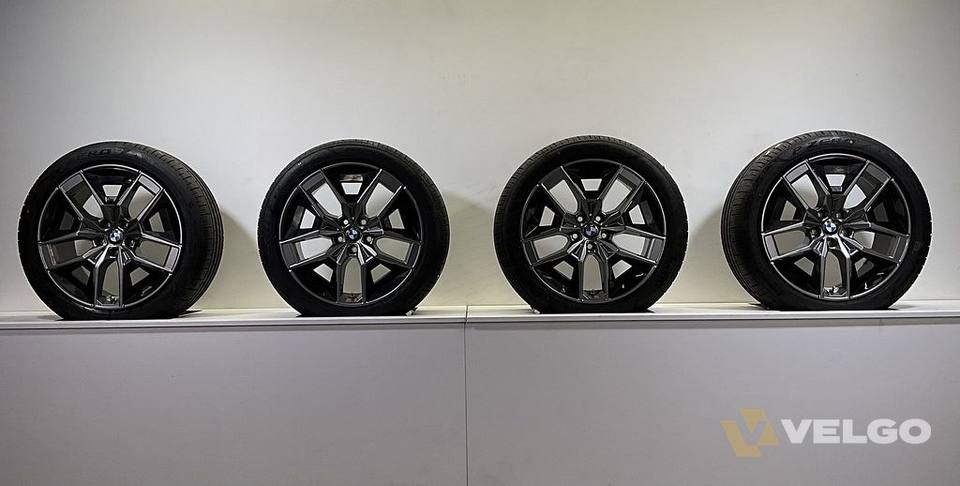 BMW 5 SERIE G60 I5 G60 SET VELGEN + ZOMERBANDEN 19 INCH ORIG. 934* — foto 5