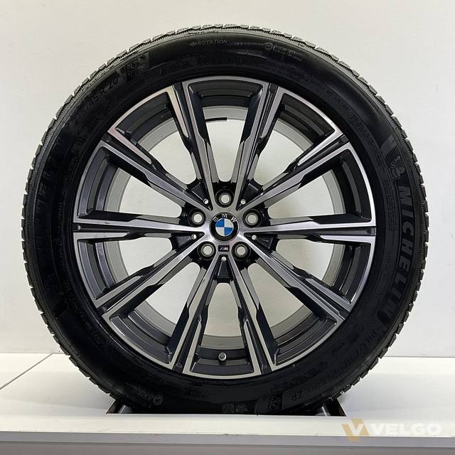 BMW X5 G05 EN X6 G06 SET VELGEN + WINTERBANDEN 20 INCH ORIG. 740M — foto 2
