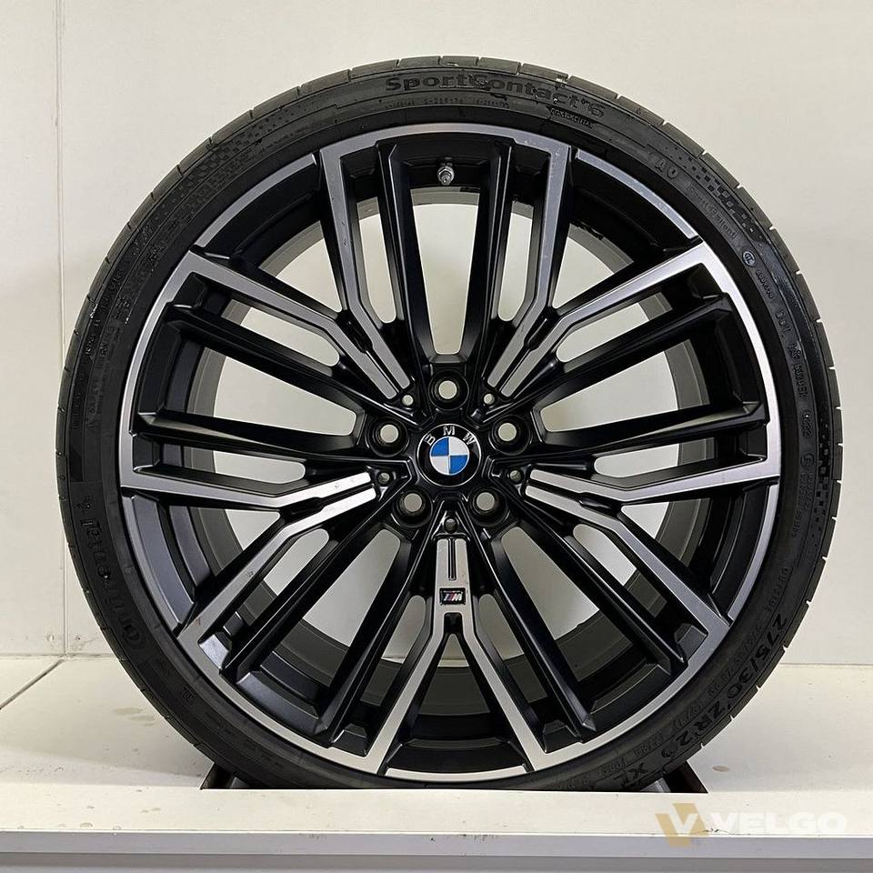 BMW 5 SERIE G30 G31 BREEDSET VELGEN + ZOMERBANDEN 20 INCH ORIG. 846M — foto 7
