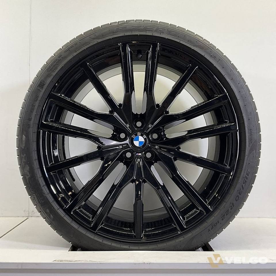BMW X5 G05 X6 G06 BREEDSET VELGEN + ZOMERBANDEN 22 INCH ORIG. 742M — foto 4