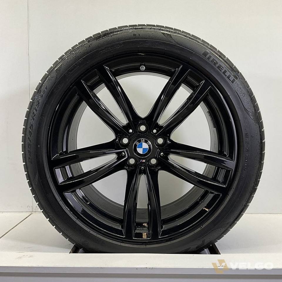 BMW 5 SERIE G30 G31 SET VELGEN + ZOMERBANDEN 19 INCH ORIG. 647M — foto 4