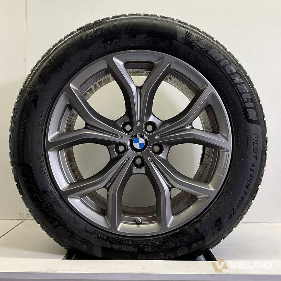 BMW X5 G05 EN X6 G06 SET VELGEN + WINTERBANDEN 19 INCH ORIG. 735 * — foto 3