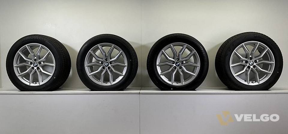 BMW X5 G05 EN X6 G06 SET VELGEN + ZOMERBANDEN 19 INCH ORIG. 734 * — foto 8
