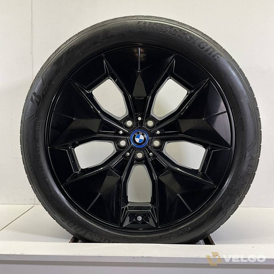 BMW IX3 X3 G08 BREEDSET VELGEN + ZOMERBANDEN 20 INCH ORIG. 843 — foto 2