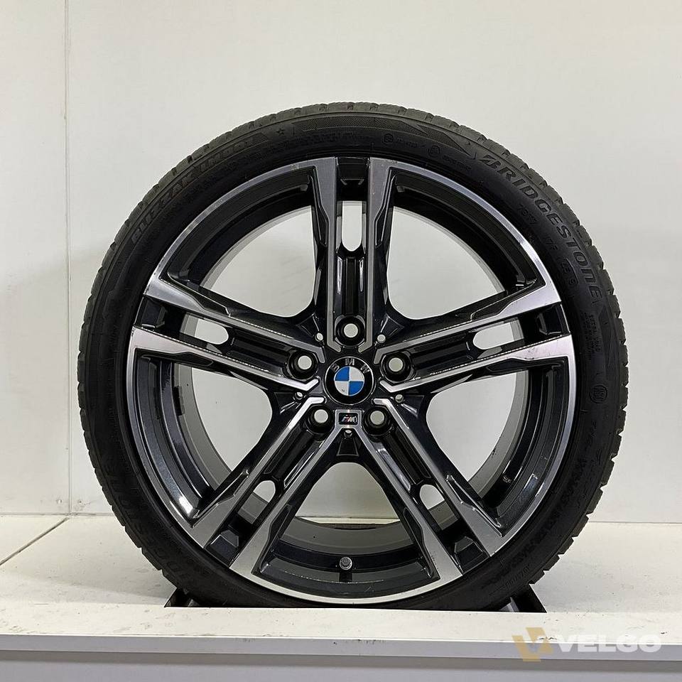 BMW 5 SERIE G30 G31 8 SERIE G14 G15 G16 BREEDSET VELGEN + WINTERBANDEN 19 INCH ORIG. 727M — foto 1