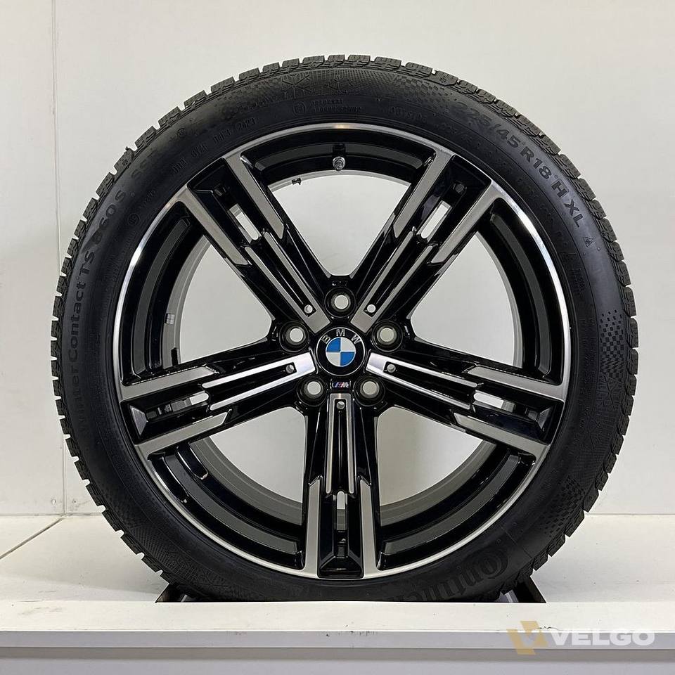 BMW 2, 3 EN 4 SERIE SET VELGEN + WINTERBANDEN 18 INCH ORIG. 848M * — foto 3
