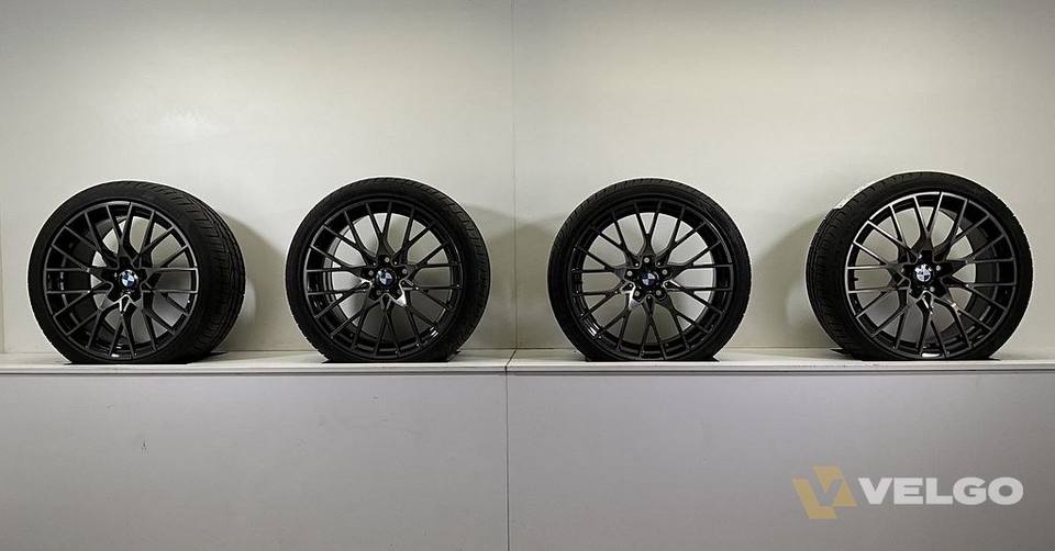 BMW M2 F87 F22 BREEDSET VELGEN + ZOMERBANDEN 19 INCH ORIG. 788M * — foto 9