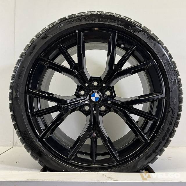 BMW 5 SERIE G30 G31 8 SERIE G14 G15 G16 BREEDSET VELGEN + WINTERBANDEN 19 INCH ORIG. 845M — foto 1