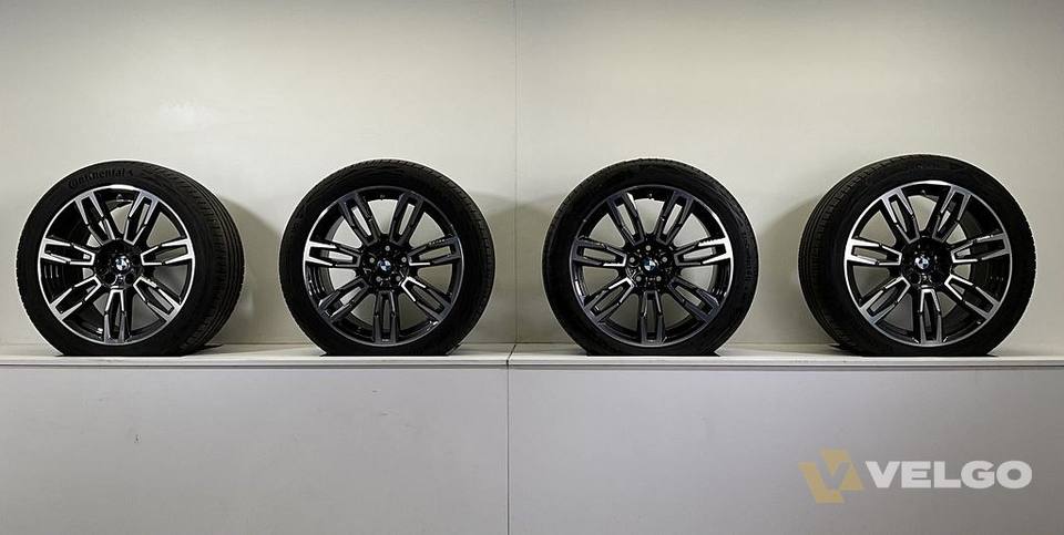 BMW 5 SERIE G60 I5 G60 SET VELGEN + ZOMERBANDEN 19 INCH ORIG. 935M * — foto 8