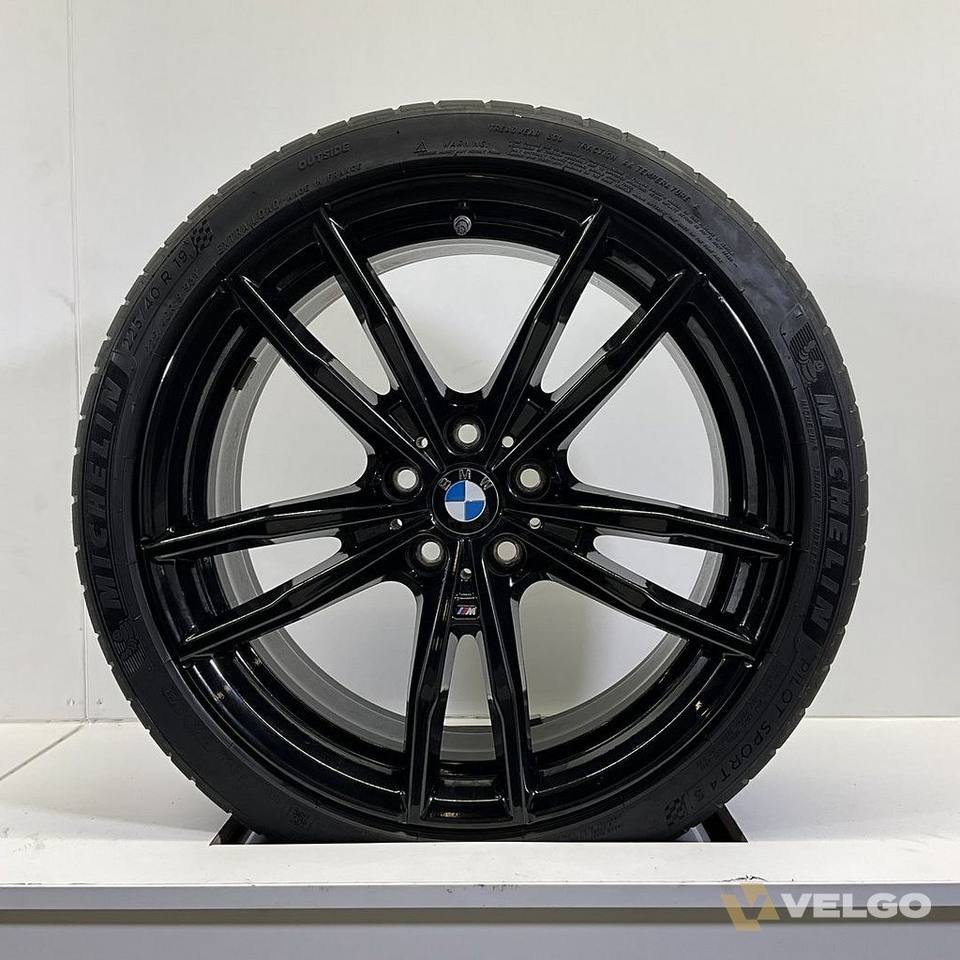 BMW 2 3 4 SERIE G20 G21 G22 G23 G42 BREEDSET VELGEN + ZOMERBANDEN 19 INCH ORIG. 791M * — foto 2