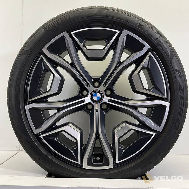 BMW IX I20 BREEDSET VELGEN + ZOMERBANDEN 22 INCH ORIG. 1021 — foto 1