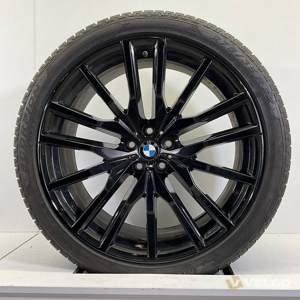BMW X5 G05 X6 G06 BREEDSET VELGEN + WINTERBANDEN 22 INCH ORIG. 742M — foto 1