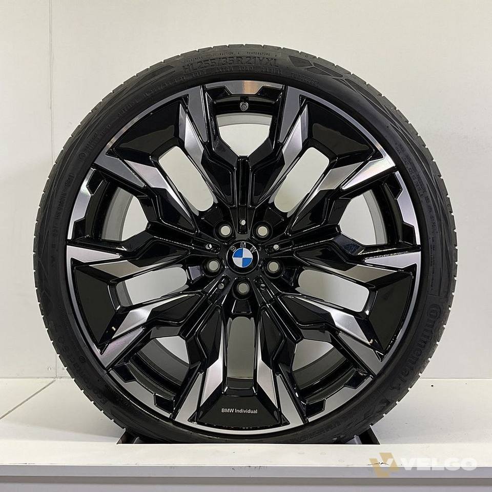 BMW 5 SERIE G60 G61 BREEDSET VELGEN + ZOMERBANDEN 21 INCH ORIG. 954I — foto 7