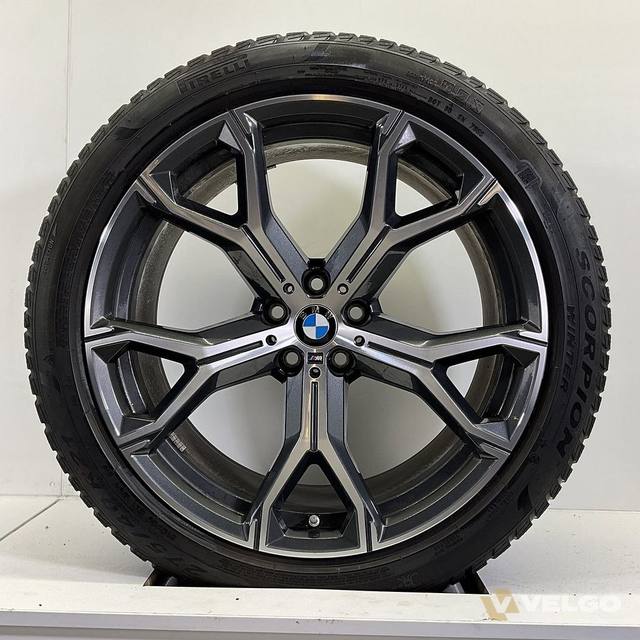 BMW X5 G05 X6 G06 BREEDSET VELGEN + WINTERBANDEN 21 INCH ORIG. 741M — foto 2
