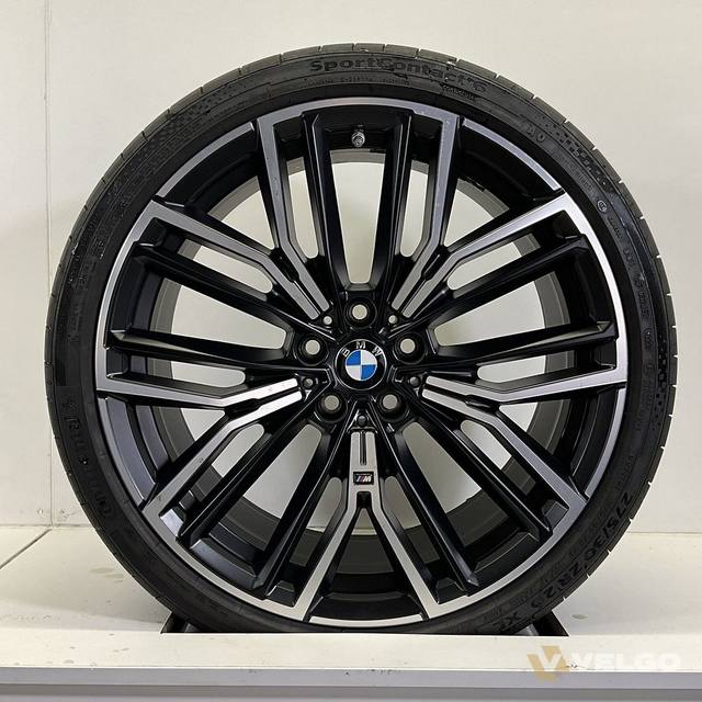 BMW 5 SERIE G30 G31 BREEDSET VELGEN + ZOMERBANDEN 20 INCH ORIG. 846M — foto 5