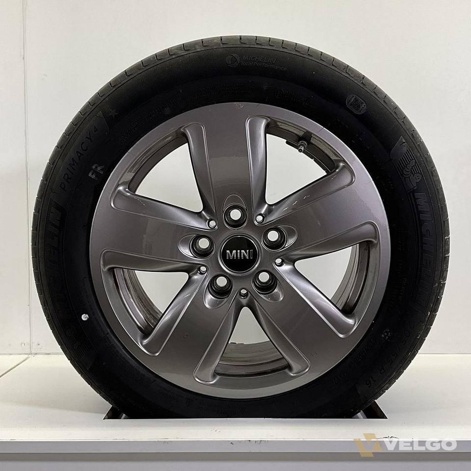 MINI COOPER STYLING 517 SET VELGEN + ZOMER BANDEN 16 INCH — foto 1