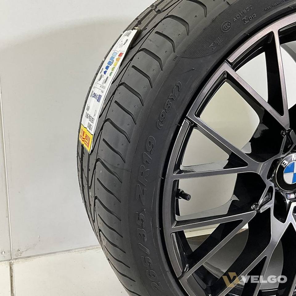 BMW M2 F87 F22 BREEDSET VELGEN + ZOMERBANDEN 19 INCH ORIG. 788M * — foto 3