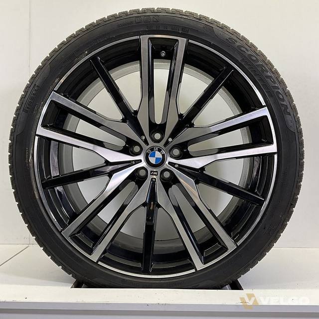 BMW X5 G05 X6 G06 BREEDSET VELGEN + WINTERBANDEN 22 INCH ORIG. 742M — foto 1