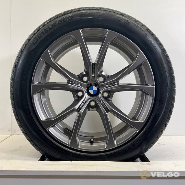 BMW 2 3 4 SERIE G21 G22 G23 G42 SET VELGEN + ZOMERBANDEN 17 INCH ORIG 776 * — foto 1
