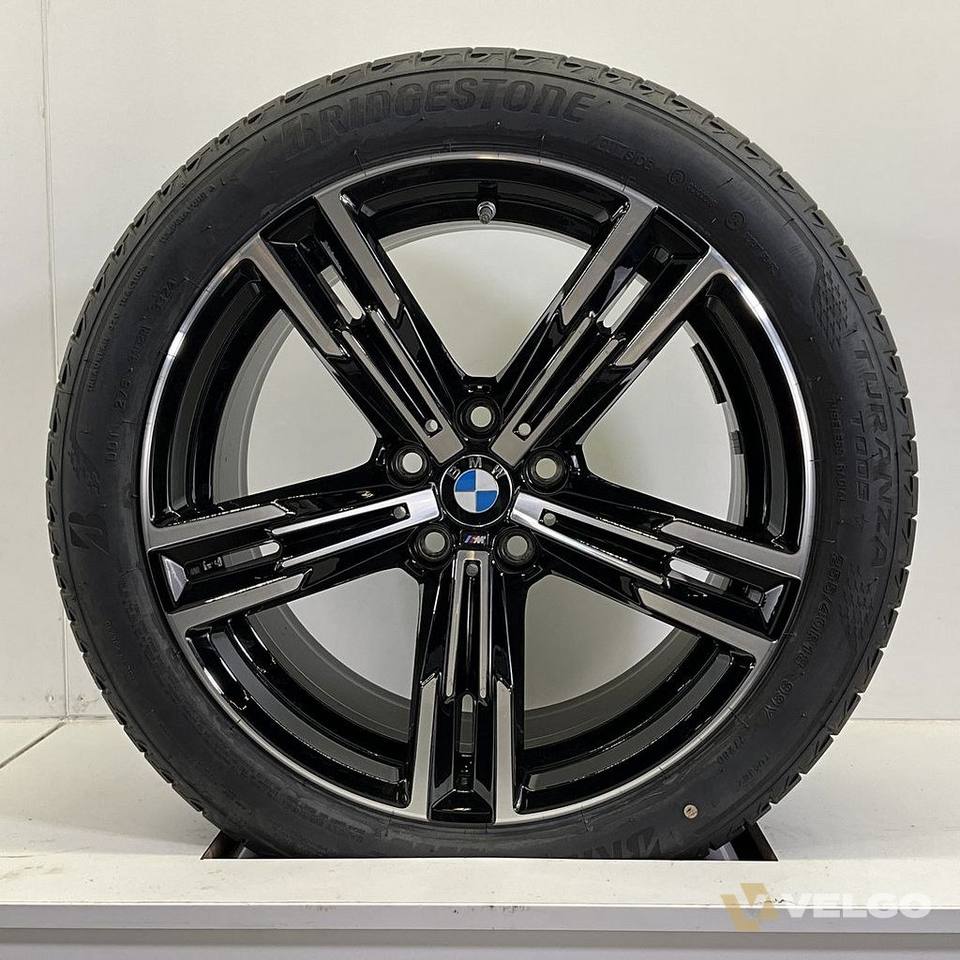 BMW 2, 3 EN 4 SERIE BREEDSET VELGEN + ZOMERBANDEN 18 INCH ORIG. 848M * — foto 4