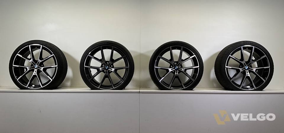BMW 5 SERIE G30 G31 8 SERIE G14 G15 G16 BREEDSET VELGEN + ZOMERBANDEN 20 INCH 728M — foto 11