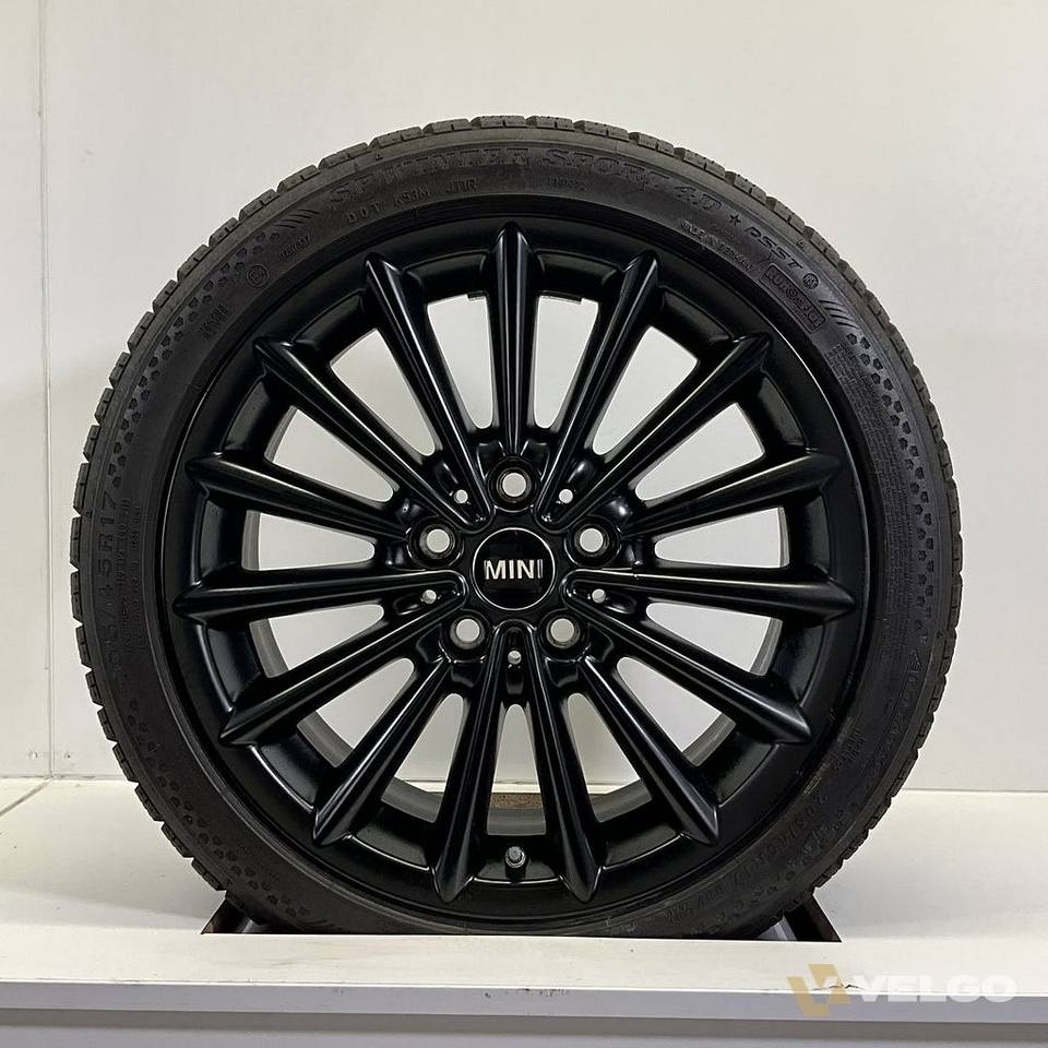 DEMO MINI JCW F55 F56 F57 STYLING 505 SET VELGEN + WINTERBANDEN 17 INCH — foto 1