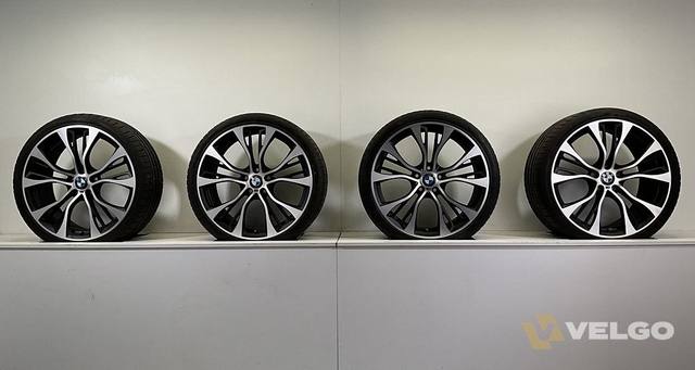 BMW X3 F25 X4 F26 SET VELGEN + ZOMERBANDEN 21 INCH ORIG. 599M — foto 7