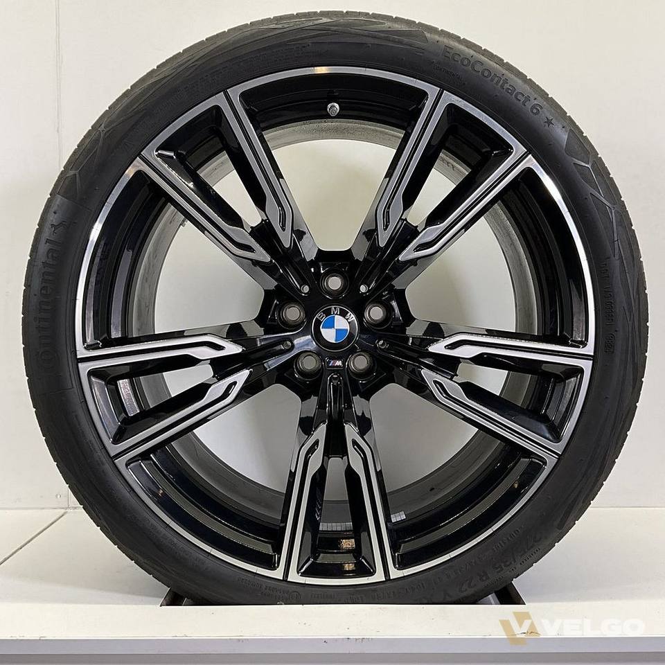 BMW X5 G05 X6 G06 BREEDSET VELGEN + ZOMERBANDEN 22 INCH ORIG. 747M — foto 5
