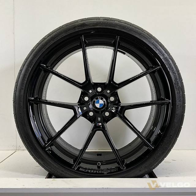 BMW 8 SERIE G14 G15 G16 BREEDSET VELGEN + ZOMERBANDEN 20 INCH ORIG. 763M — foto 2