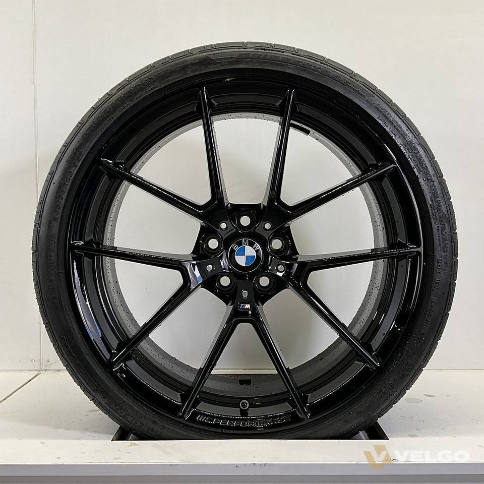 BMW 8 SERIE G14 G15 G16 BREEDSET VELGEN + ZOMERBANDEN 20 INCH ORIG. 763M — foto 2