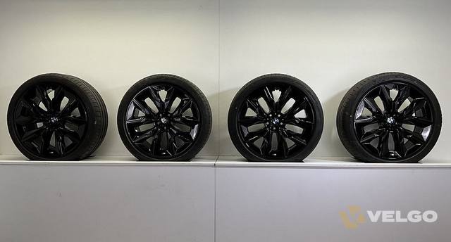 BMW 7 SERIE G70 I7 X3 G45 BREEDSET VELGEN + ZOMERBANDEN 21 INCH ORIG. 909M — foto 9
