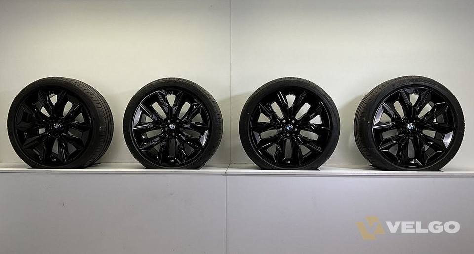 BMW 7 SERIE G70 I7 X3 G45 BREEDSET VELGEN + ZOMERBANDEN 21 INCH ORIG. 909M — foto 9