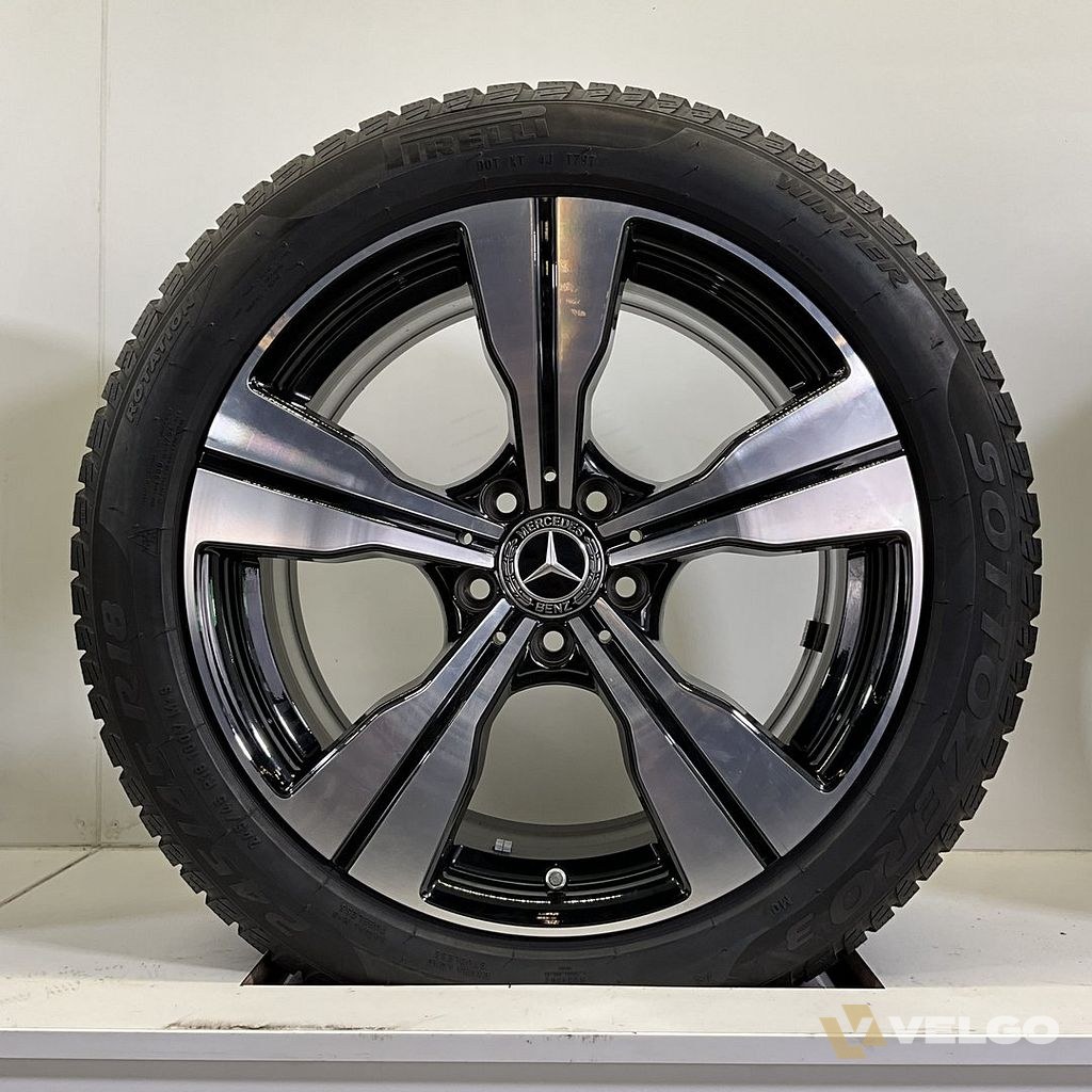 MERCEDES C KLASSE W206 W205 SET VELGEN + WINTERBANDEN 18 INCH