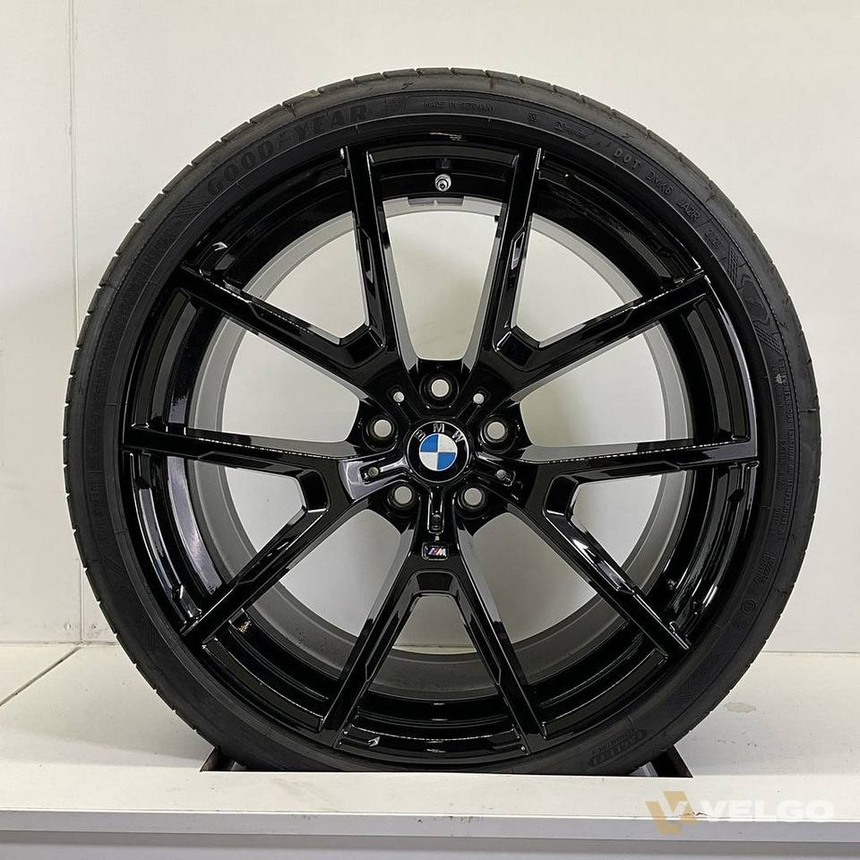 BMW 5 SERIE G30 G31 8 SERIE G14 G15 G16 BREEDSET VELGEN + ZOMERBANDEN 20 INCH ORIG. 728M — foto 1