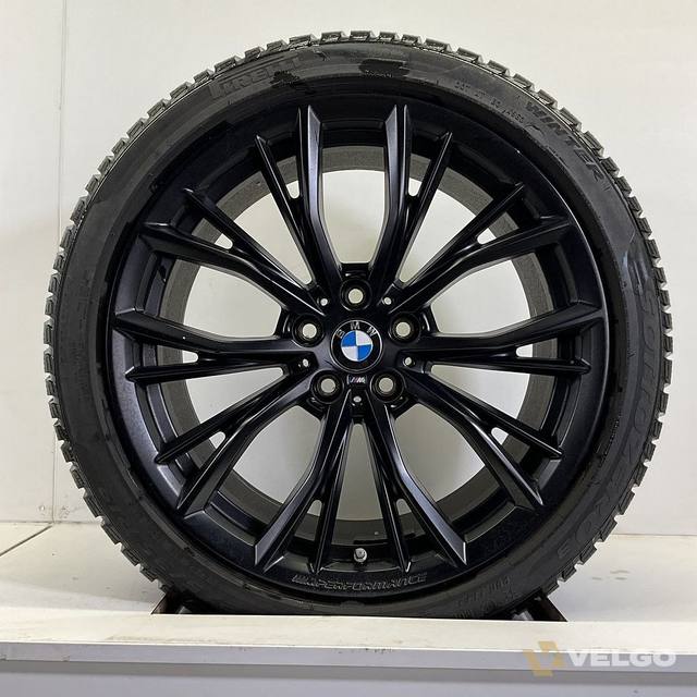 BMW 5 SERIE G30 G31 8 SERIE G14 G15 G16 BREEDSET VELGEN + WINTERBANDEN 19 INCH ORIG. 786M — foto 2