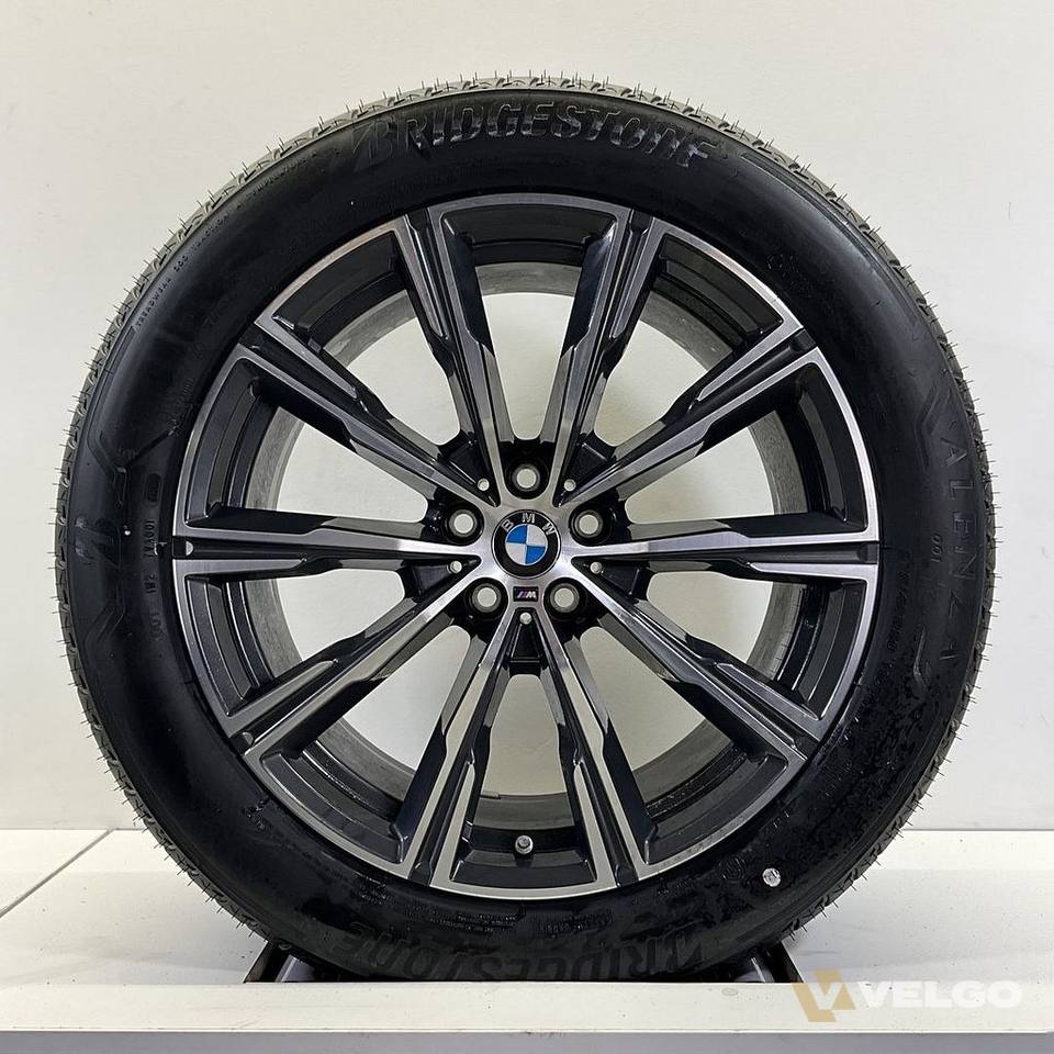 NIEUW BMW X5 G05 EN X6 G06 BREEDSET VELGEN + WINTERBANDEN 20 INCH ORIG. 740M * — foto 1