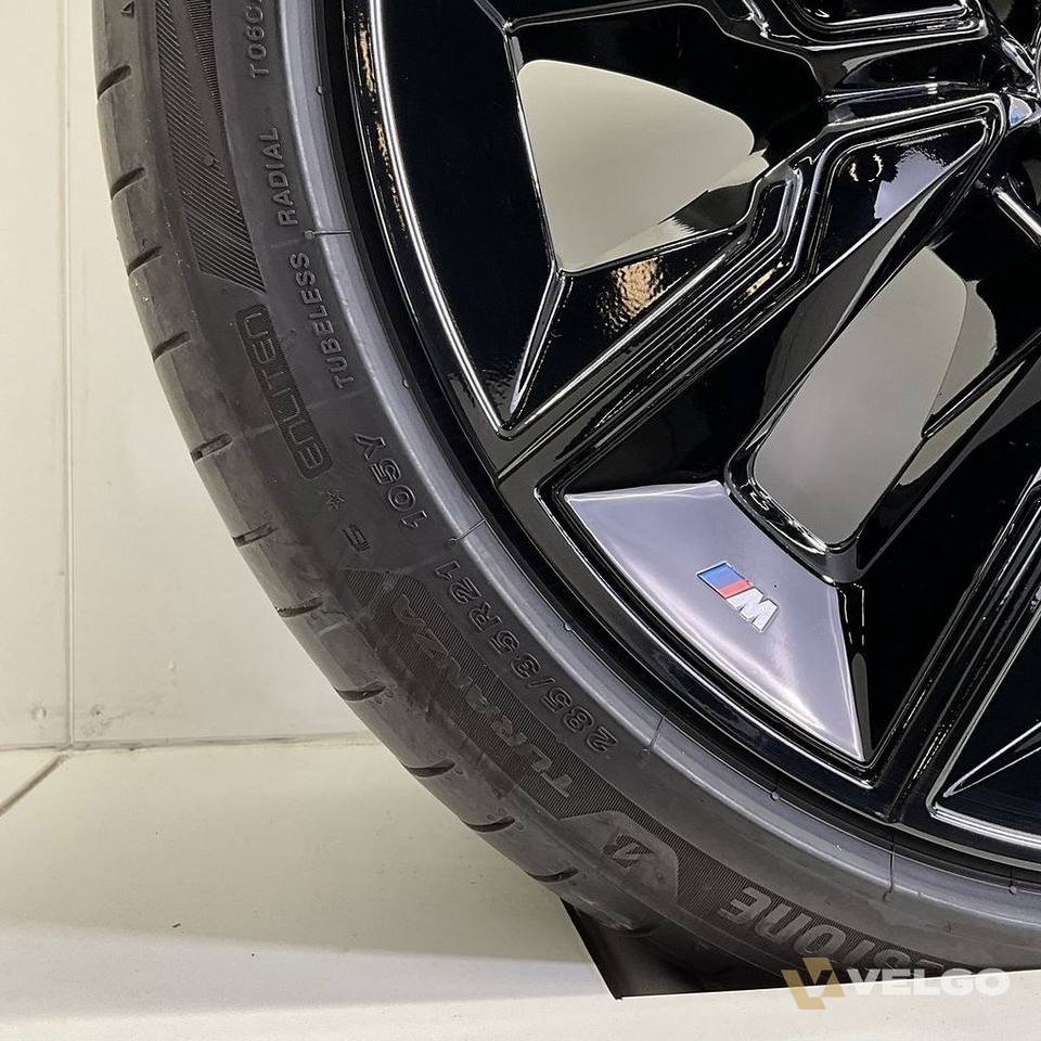BMW 7 SERIE G70 I7 X3 G45 BREEDSET VELGEN + ZOMERBANDEN 21 INCH ORIG. 909M — foto 4