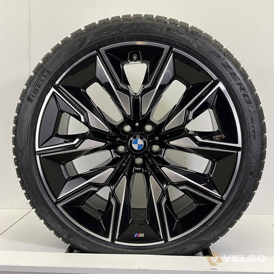 NIEUW BMW 7 SERIE G70 I7 X3 G45 BREEDSET VELGEN + WINTERBANDEN 21 INCH ORIG. 909M — foto 2