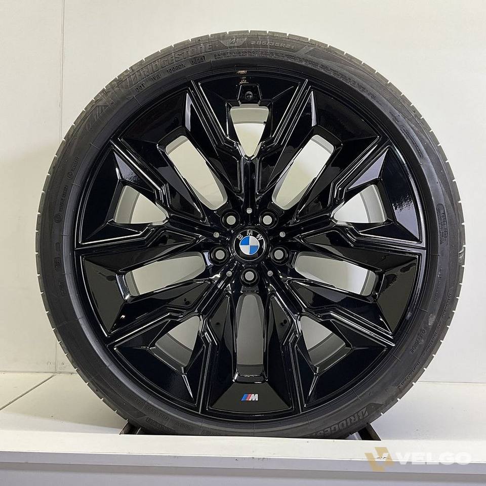 BMW 7 SERIE G70 I7 X3 G45 BREEDSET VELGEN + ZOMERBANDEN 21 INCH ORIG. 909M — foto 1