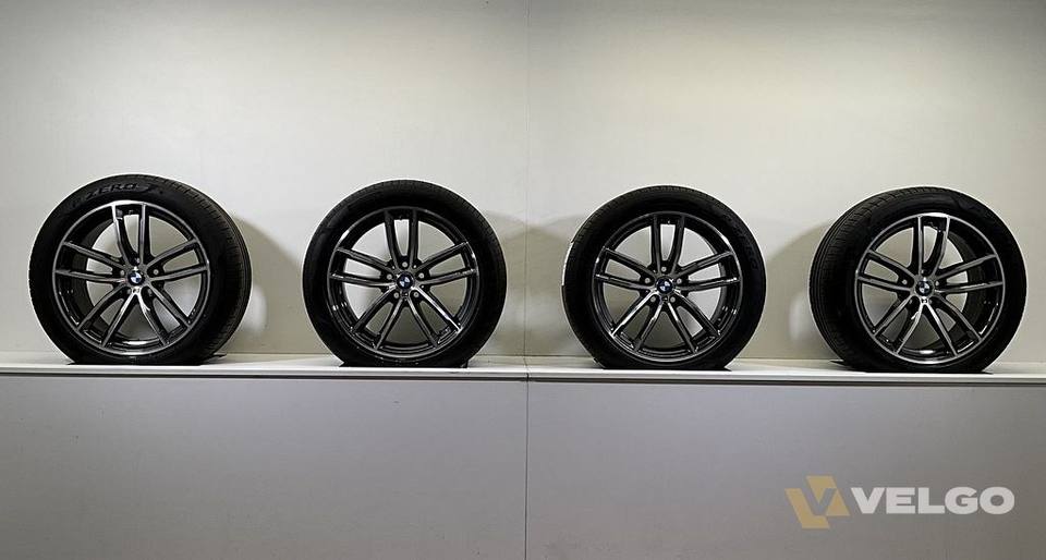 BMW 5 SERIE G30 G31 SET VELGEN + ZOMERBANDEN 18 INCH ORIG. 662M — foto 7