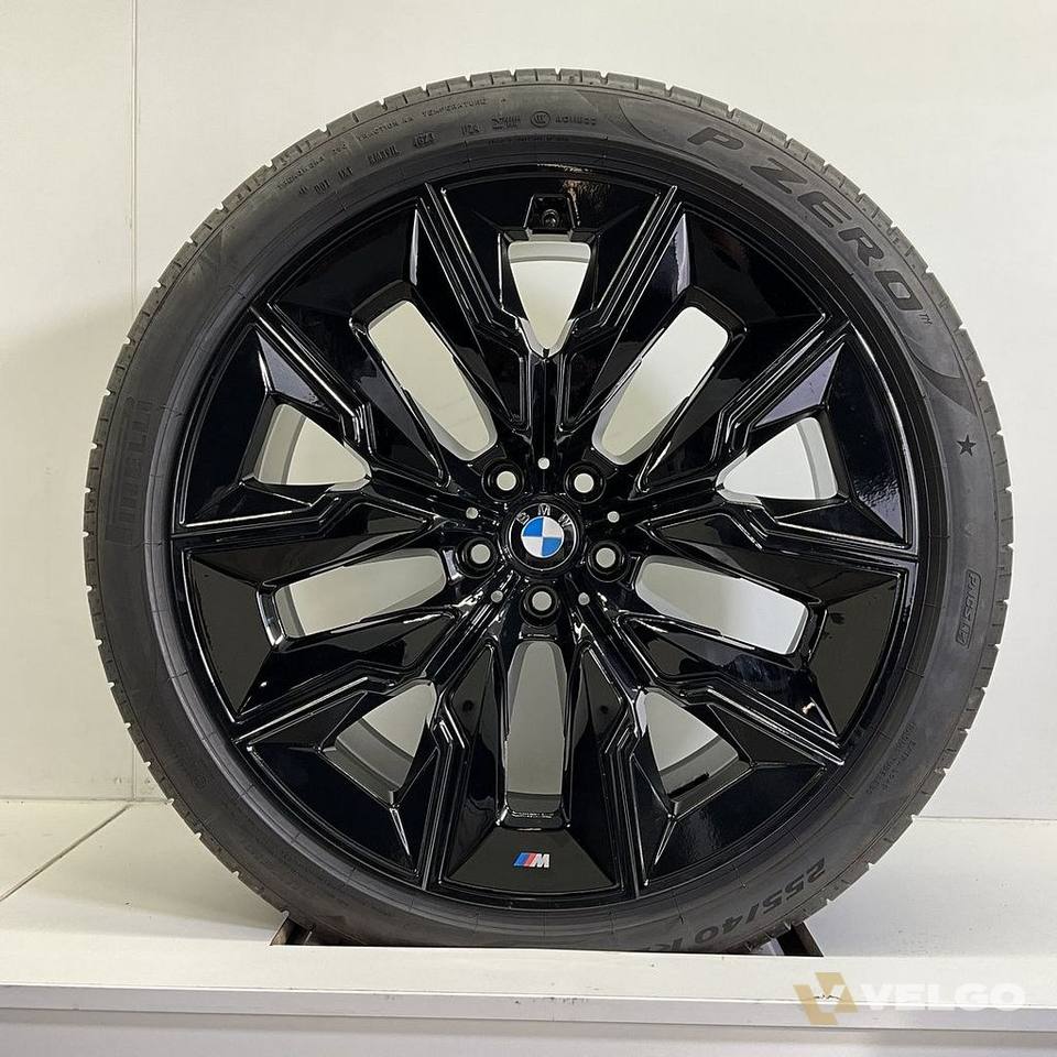 BMW 7 SERIE G70 I7 X3 G45 BREEDSET VELGEN + ZOMERBANDEN 21 INCH ORIG. 909M — foto 2