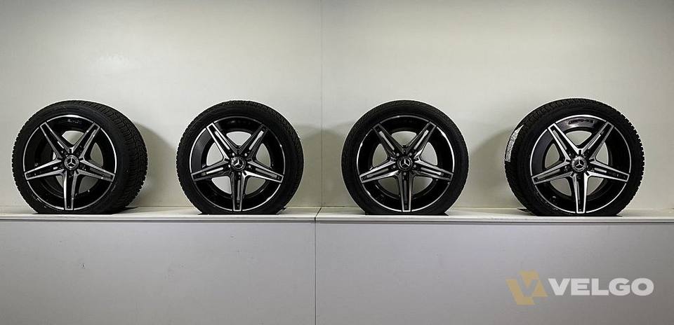 MERCEDES C KLASSE W205 W206 SET VELGEN + WINTERBANDEN 18 INCH — foto 6