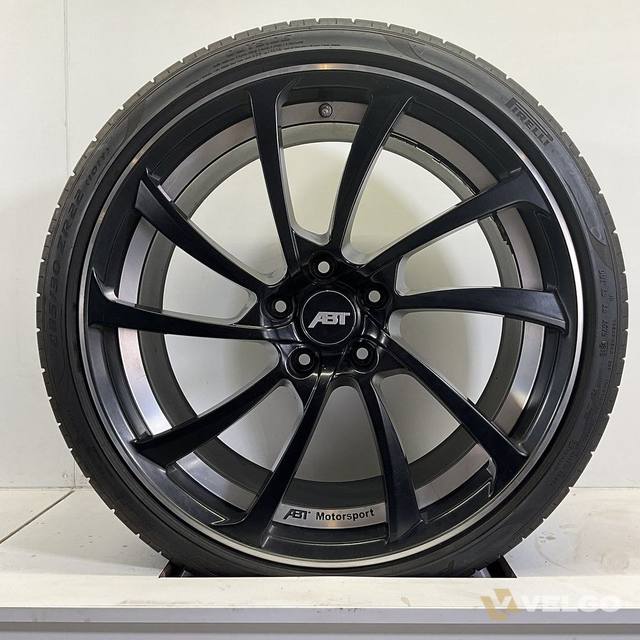 DEMO ABT AUDI PORSCHE SET VELGEN + ZOMERBANDEN 22 INCH — foto 3
