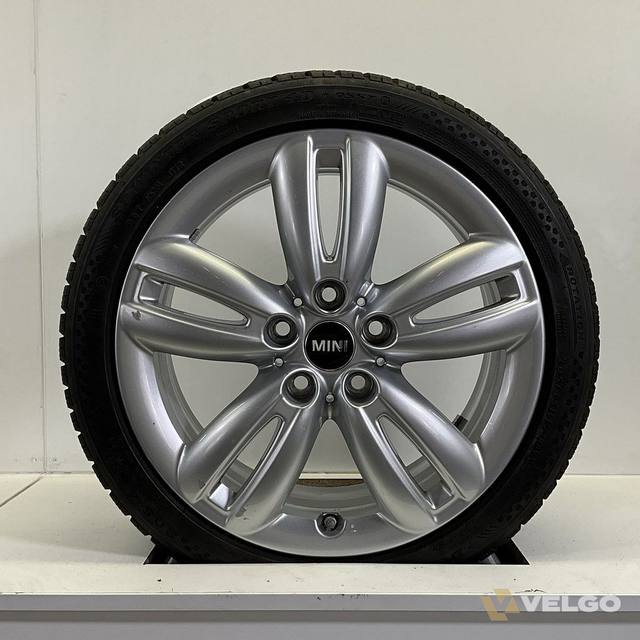 MINI JCW F55 F56 F57 STYLING TRACK SPOKE 501 SET VELGEN + WINTERBANDEN 17 INCH — foto 3