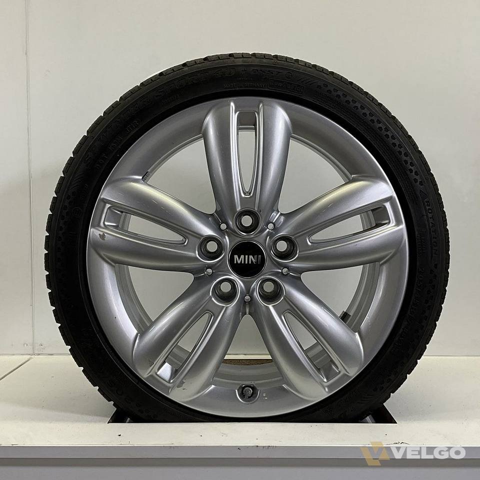 MINI JCW F55 F56 F57 STYLING TRACK SPOKE 501 SET VELGEN + WINTERBANDEN 17 INCH — foto 3