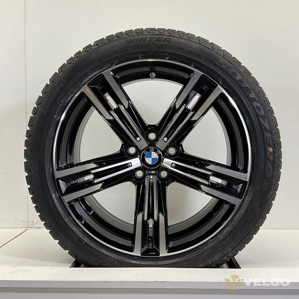 NIEUW BMW 2, 3 EN 4 SERIE BREEDSET VELGEN + WINTERBANDEN 18 INCH ORIG. 848M * — foto 6